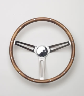 Lenkrad - Steering Wheel  Nostalgie Holz 381mm